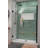 DreamLine Unidoor-LS 52-53 inch W x 72 inch H Frameless Hinged Shower Door in Matte Black-122120926-122846763