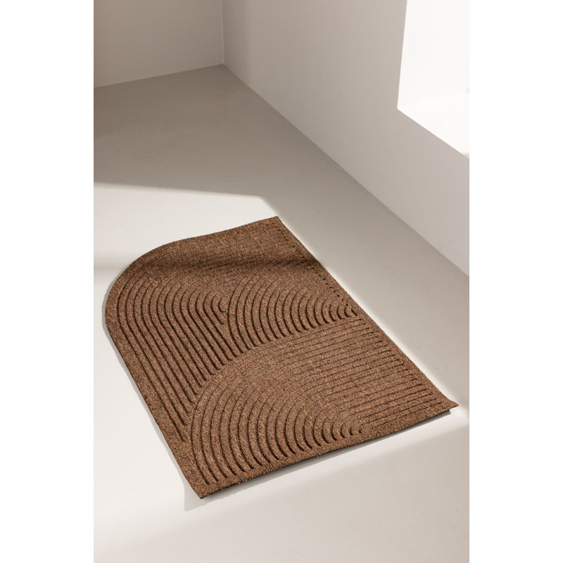 Aristidh Indoor Doormat, Brown