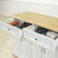 Mitzi Wood Kitchen Island
