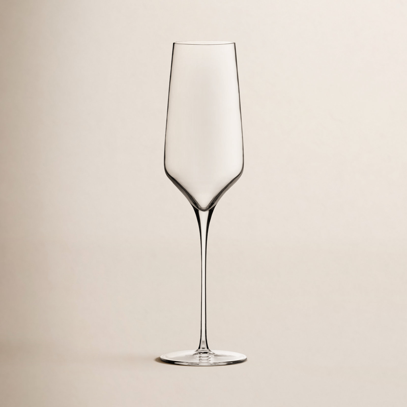 Libbey Signature Greenwich Champagne Flute Glasses, 8.25-ounce