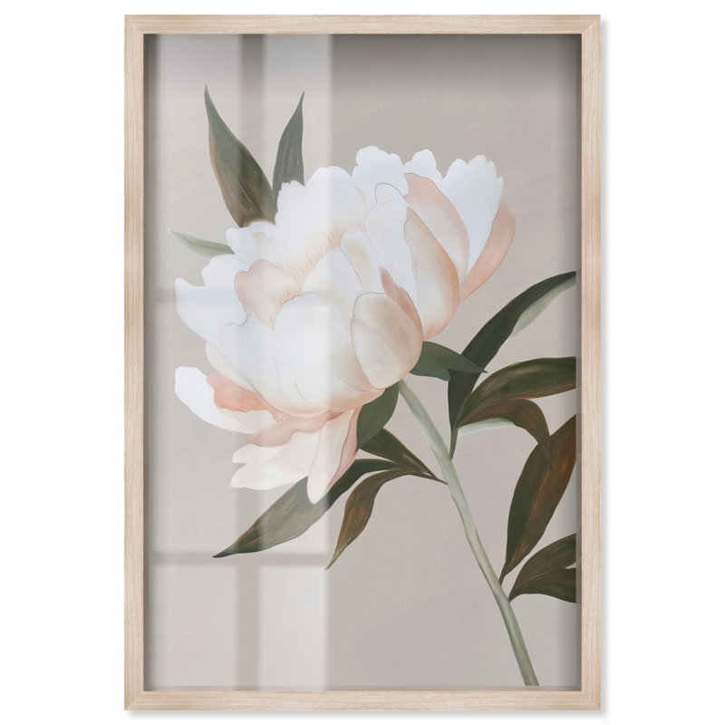 Décoration murale Whit Whitve Unveile Shadowbox, H 16 po x l 11 po, Crème, crème