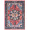 Tapis de style sud-ouest lavable à la machine en feutre / velours / film laminé Willamae Orlando