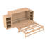 Grand lit escamotable avec tiroirs et tablettes de rangement spacieux-1359384897-1365772064
