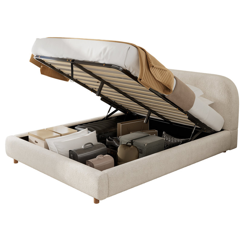 Upholstered Ottoman Storage Bed