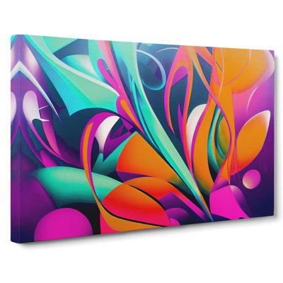 Graffiti Art Vol.2 - Wrapped Canvas Print