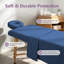 Ensemble de draps 3 pièces pour table de massage en microfibre-129225301