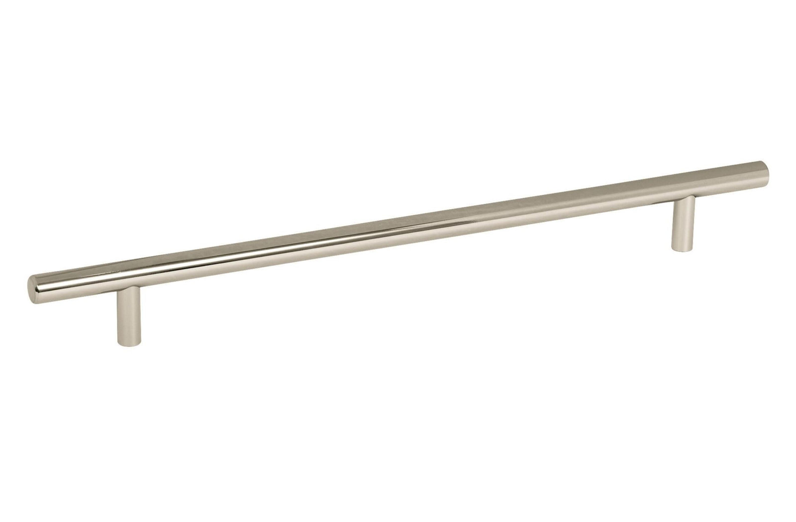 Bar Pulls Cabinet Pull, 10 1/16", Polished Nickel, 1