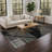 Machine Washable Indoor/Outdoor Hovey ACN2270 Stripes Rug-1527649435