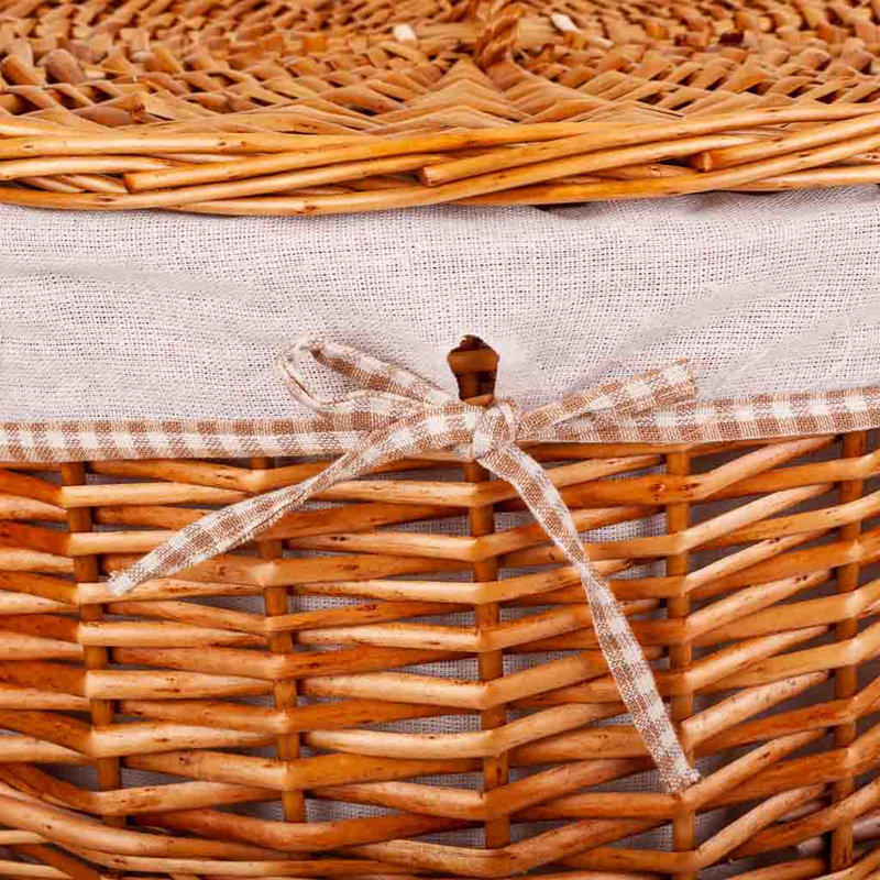 Wicker Laundry Set