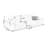 Green Chenille Modular Sofa with Built-in USB Charging Ports-2045106902-2045106907-2045106906