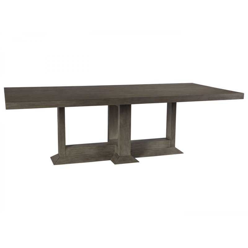 Cohesion Grigio 96" Transitional Mahogany Dining Table