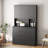 74" Kitchen Pantry Cabinet With Charging Station-1142238762