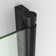 35'' - W x 55'' H Pivot Door Frameless Tempered Glass Tub Door with Easy Clean Coating