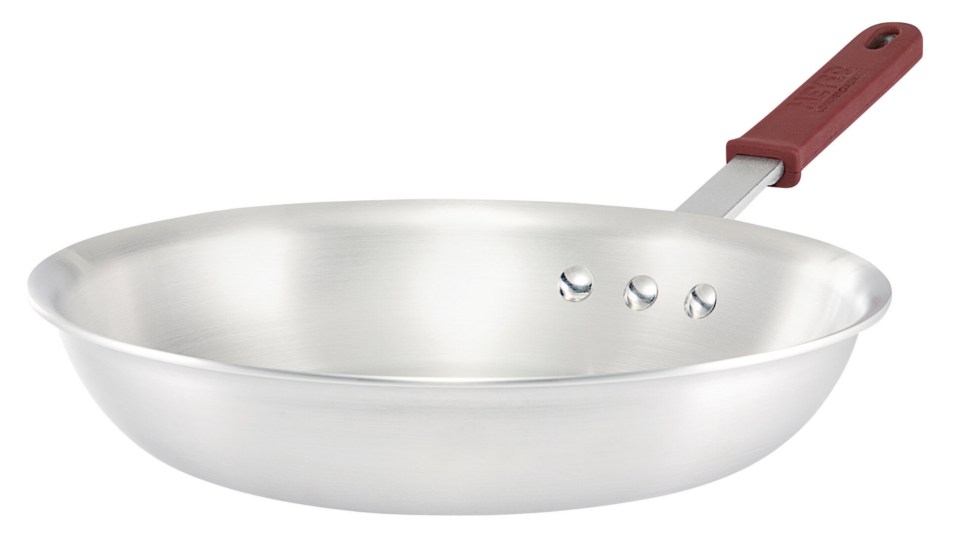 10 Inch Natural Finish Aluminum Frying Pan, Fry Pan, Commercial Grade - NSF  Certified