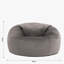 Velvet Bean Bag Chair-1318394587