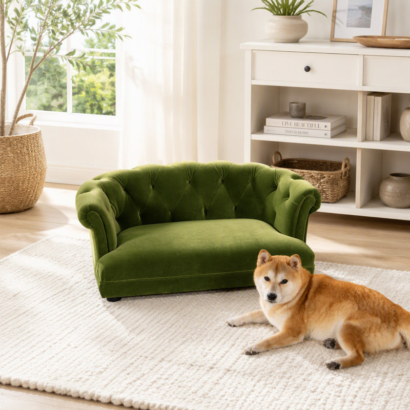 Canapé-lit pour chien 36,5 po Chesterfield