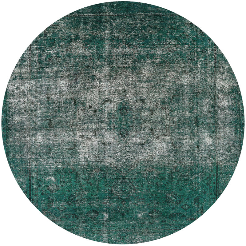 Tapis 100% moderne lavable à la machine de style Mid-Century 1889