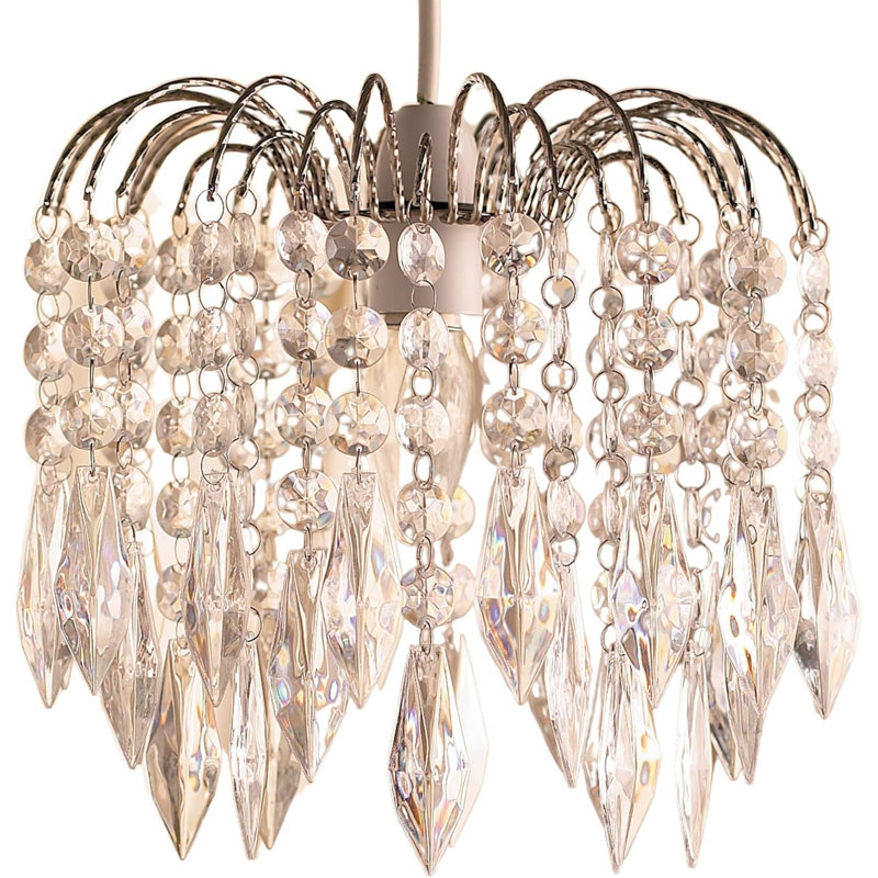 Alexander 1 - Light Silver Crystal Pendant