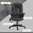 High Back Vibration Massage Office Chair with 6 Vibration Points, Heated Reclining with Remote-330646831