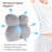 Flower-Shaped Breathable Ergonomic Support Bed Pillow