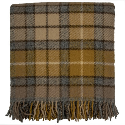 Jeté en laine highland Snio