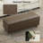 Faux Leather Upholstered Storage Bench-175698345-198672169