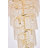 Sterns 38-Light Glam Flush Mount-23083915-23083910
