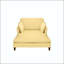 Canapé en chenille de 51,2 po avec coussins-2145702831