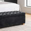 Banc de repose-pieds capitonné l 60,2 po-1138355666