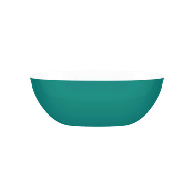 Barcelona 59" x 28.5" Freestanding Soaking Bathtub with Void