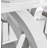 Edzard Chrome & White High Gloss Dining Table Set with 6 Luxury Velvet Dining Chairs-213899684