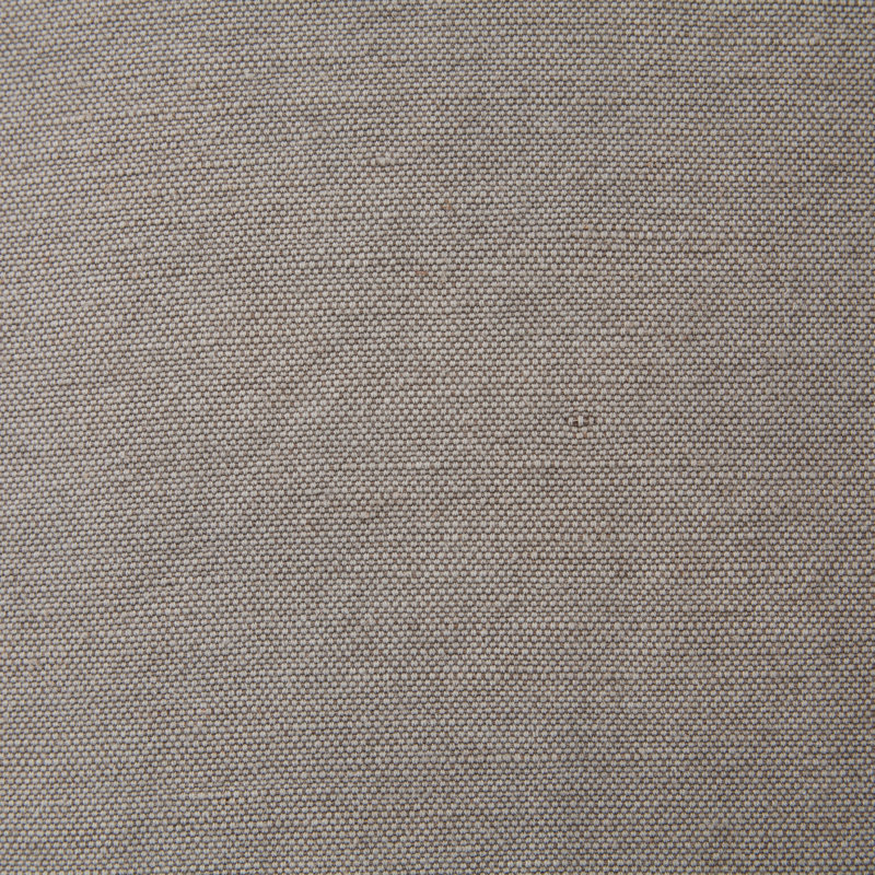 Chaise avec accoudoirs rembourrée Galinda, Tissu sergé étain