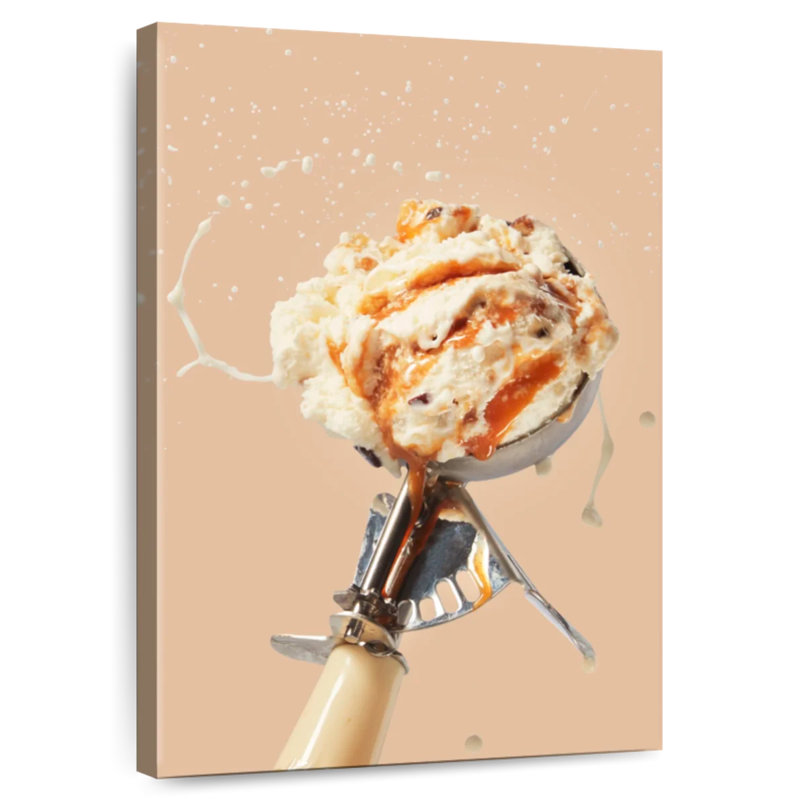 Yarlin Scoop Of Ice Cream, 12" H x 8" W
