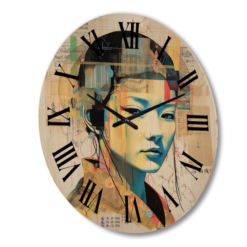 Horloge murale Kreelynn, Très grand