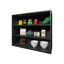 Armoire murale de cuisine, panneau de particules, grattoir, épices, bols, pots pour la cuisine, 30 po x 36 po x 12 po, revêtement résistant aux rayures, look moderne, soigneusement-1800492612