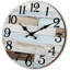 Horloge murale en bois Wendee-328923187
