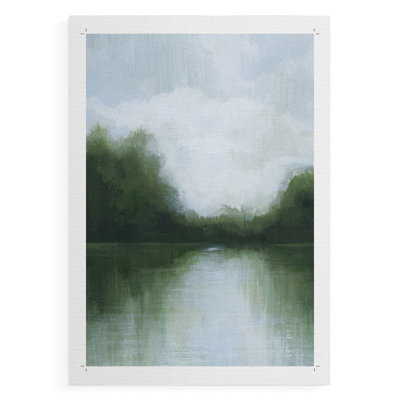 Mossy Reflections I -Canvas Print Only - NOT FRAMED