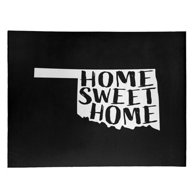 Tapis en poly-chenille oklahoma à la maison