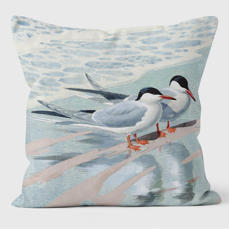 Seagulls on a Beach - Shoreline Style