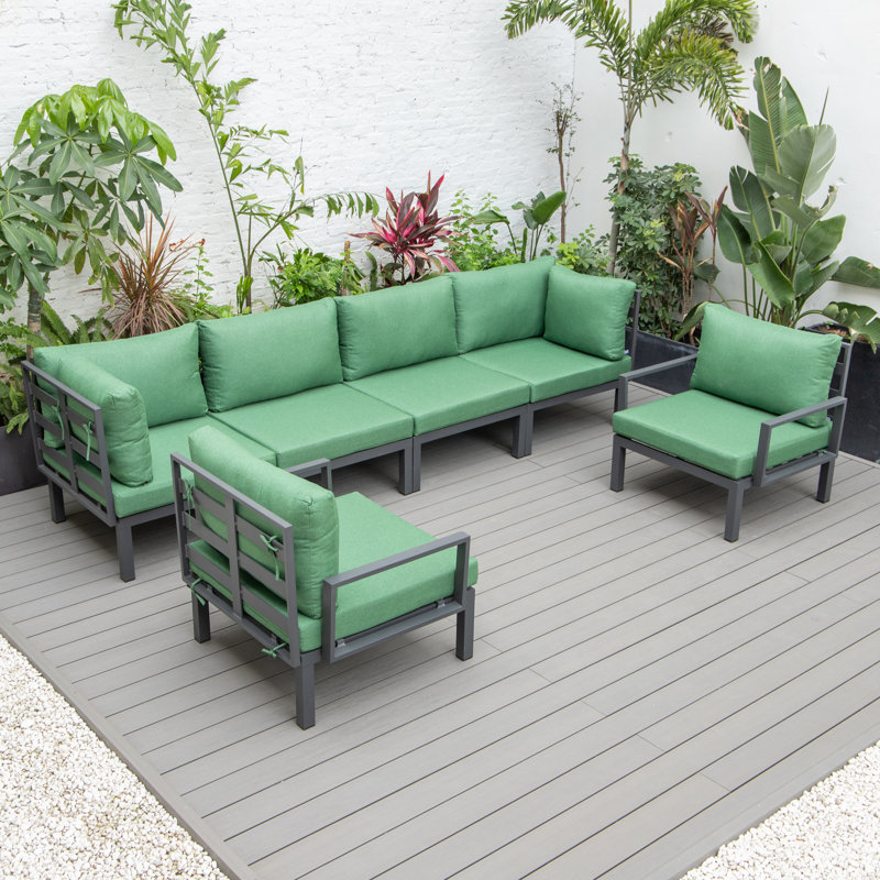 Ensemble de conversation avec coussins Latitude Run® Hamilton, Bleu