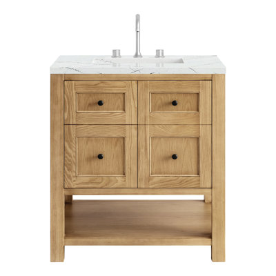 Breckenridge 30'' Single Bathroom Vanity with Top
