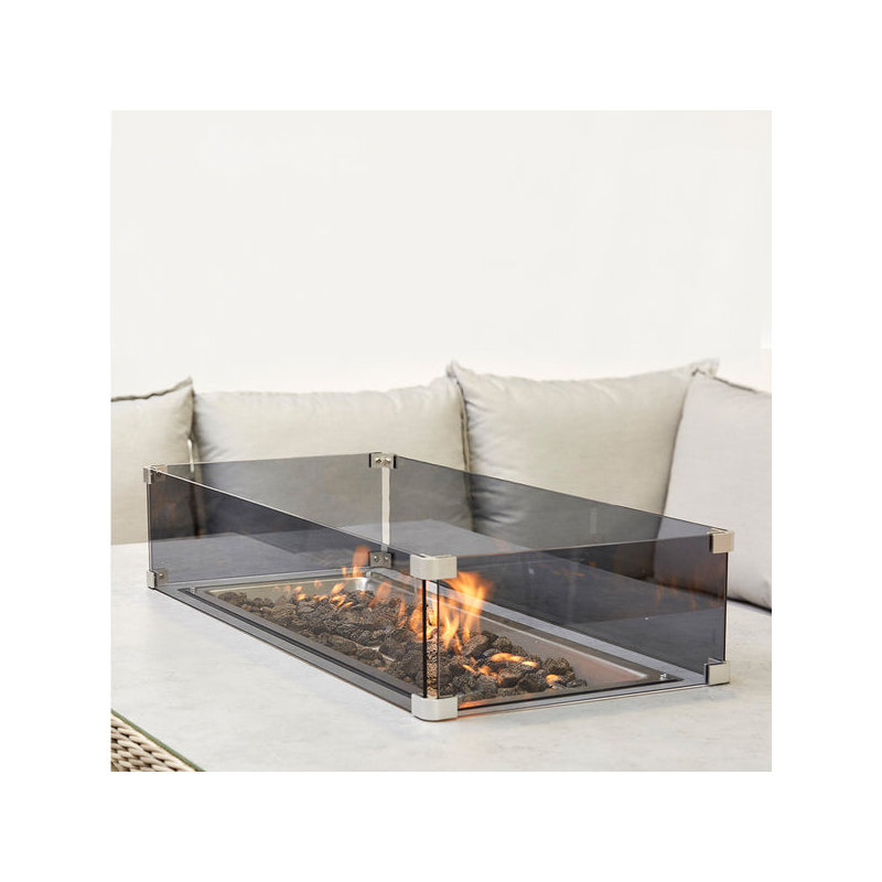 Dondi Rectangle 8 - Person 59cm Long Dining Set with Cushions