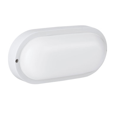 Balam White 5.5cm H Frosted Glass Outdoor Flush Mount