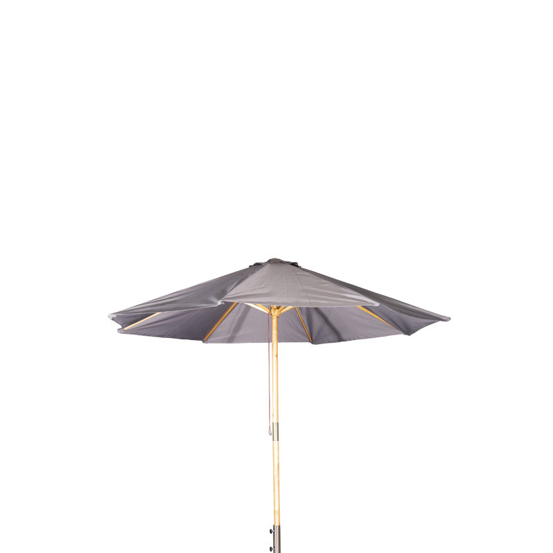 Daliah 300cm Market Parasol, Grey
