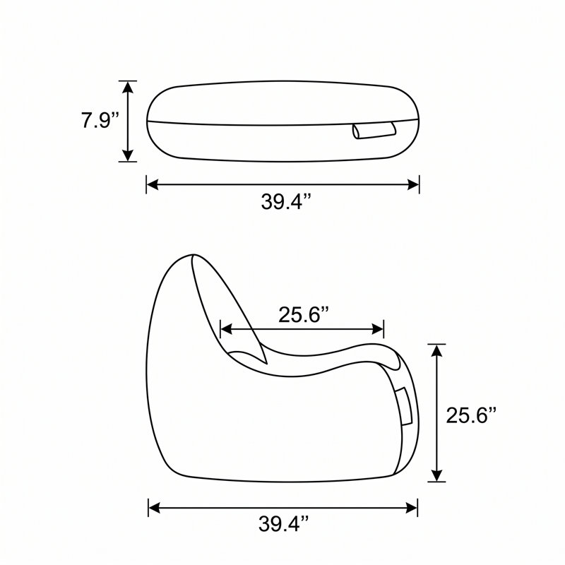 Pouf intérieur/extérieur