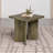 Donovan Mango Brown Square Solid Wood End Table