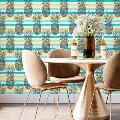 Radtke Peel & Stick Striped Roll