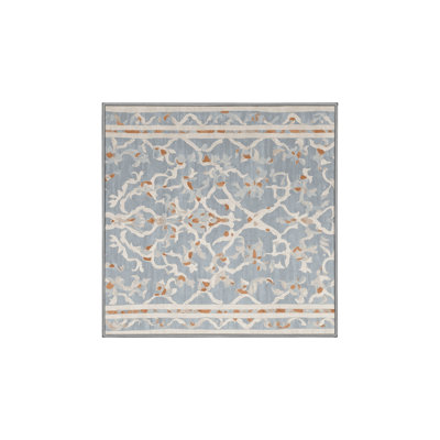 Machine Washable Gray Area Rug
