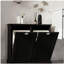 Armoire de trieur de linge à deux compartiments inclinable-1029790660