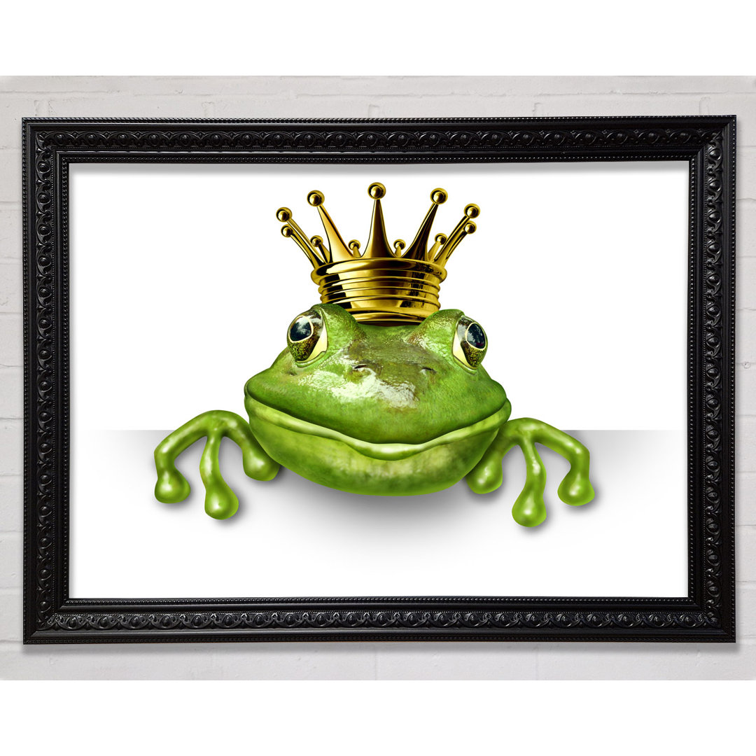 Leinwandbild The King Frog